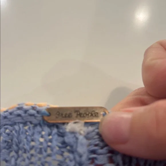 Knit Cropped Sweater with Lace-Up Front - Picture 3 of 4